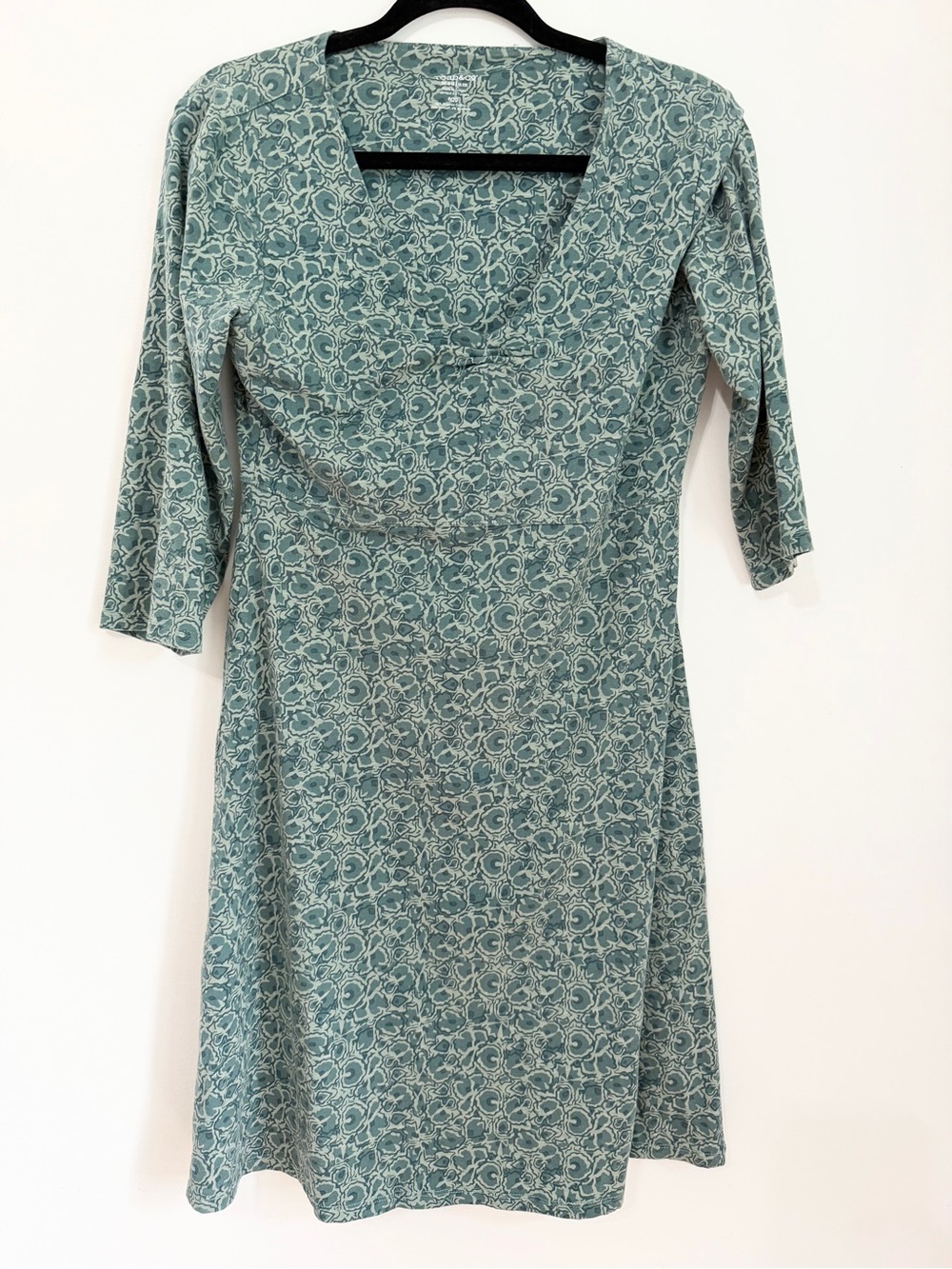 Toad & Co mini dress v neck Rosalinda medium organic cotton